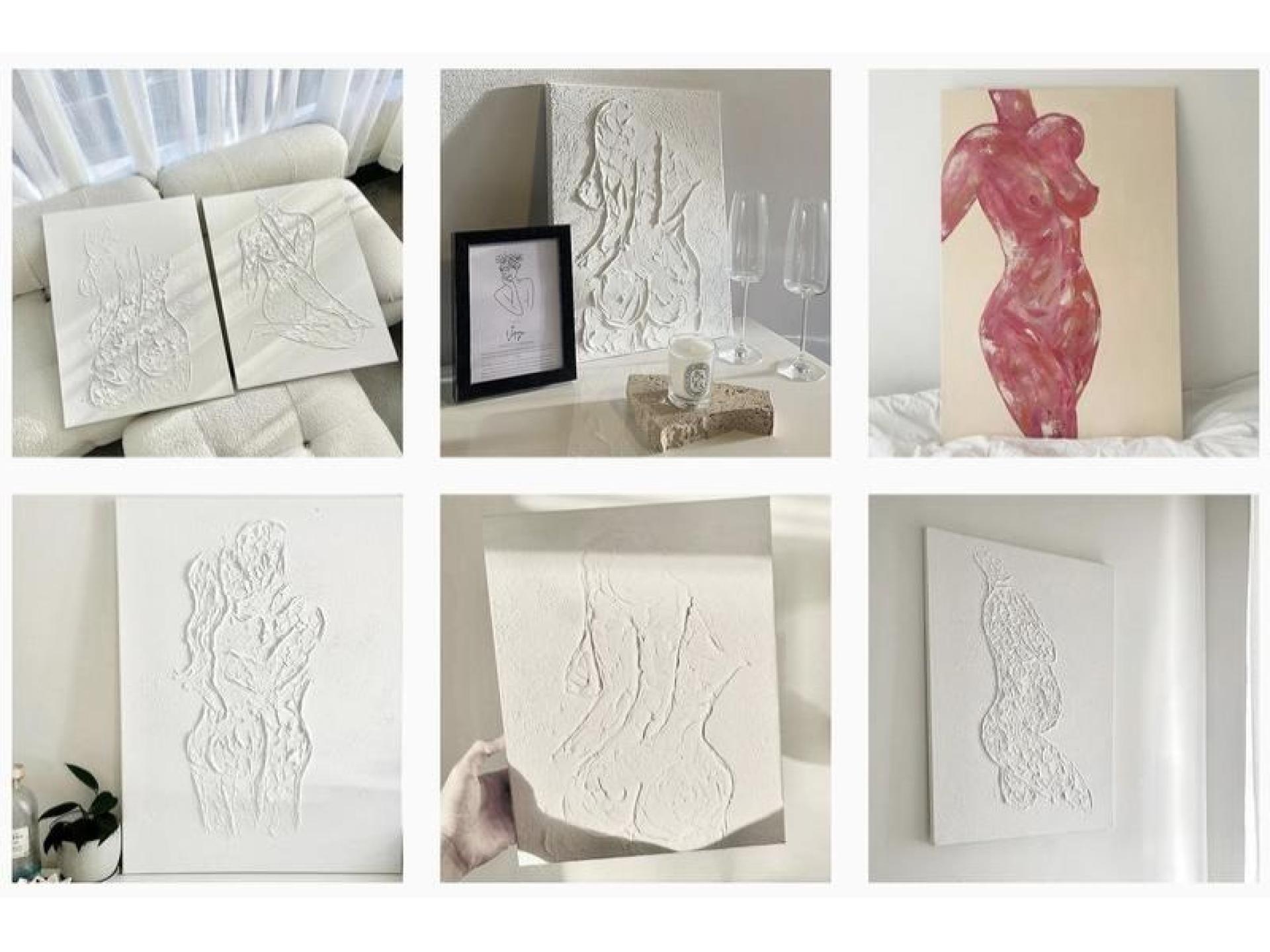 Online Textured Art Paintings 577113 2