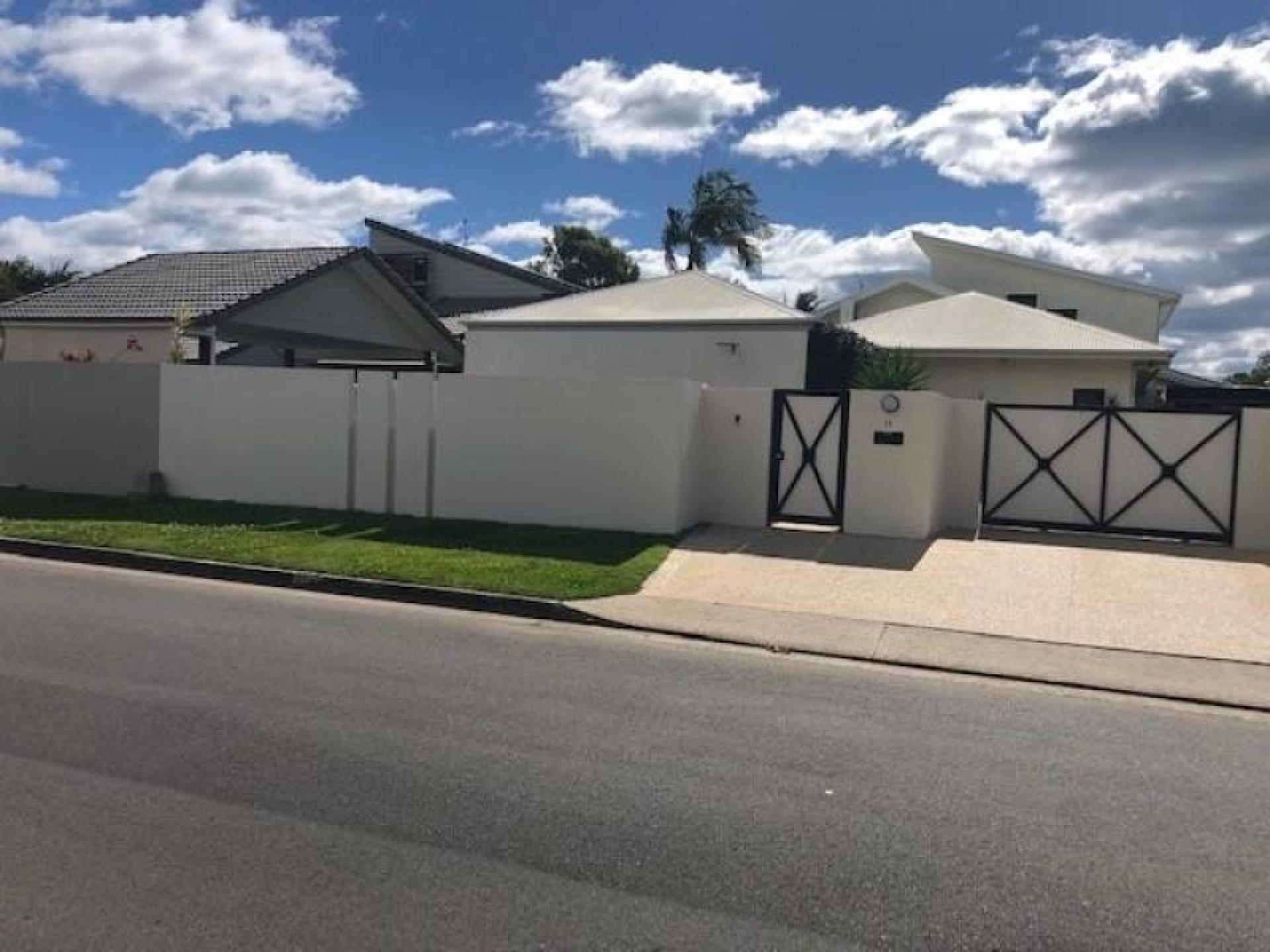 Concrete Panel Fence Design 594561 3