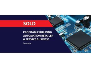 PROFITABLE BUILDING AUTOMATION RETAILER & SERVICE BUSINESS (TASMANIA) BFB2243