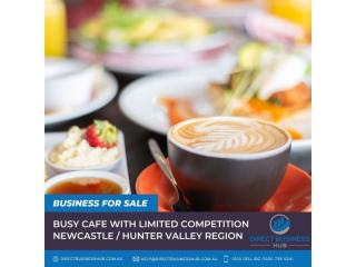 A popular cafe in busy location with a loyal following