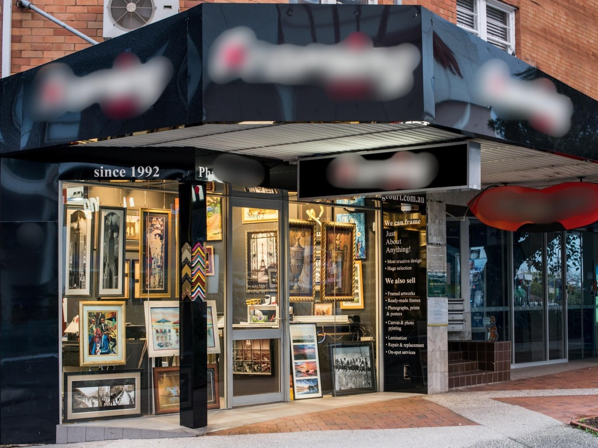 Picture Framing/gallery On Busy 627480 3