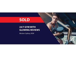 24/7 GYM WITH GLOWING REVIEWS (WESTERN SYDNEY) BFB2760