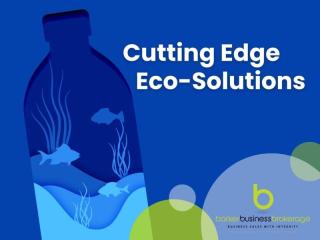 Innovative Marine Conservation Business – Pioneering Eco-Solutions