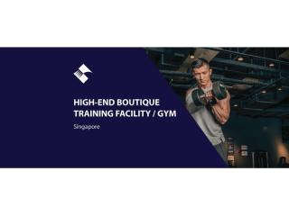 HIGH-END BOUTIQUE TRAINING FACILITY / GYM (SINGAPORE) BFB3127