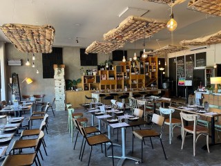 Busy local restaurant