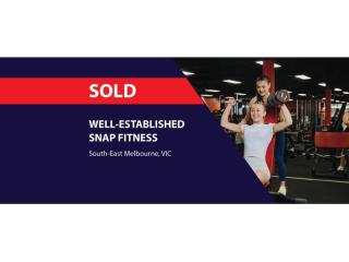 WELL-ESTABLISHED SNAP FITNESS FOR SALE (SOUTH-EAST MELB) BFB3824