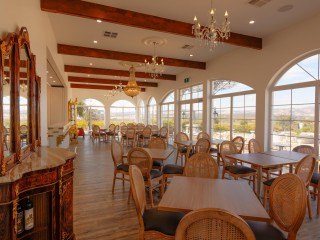 Restaurant on iconic winery, Barossa, South Australia