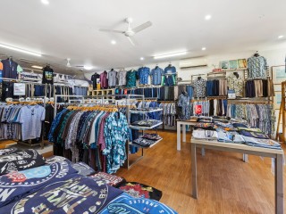 Men's Clothing Retail business near the Esplanade Hervey Bay. Specialist retail. Fraser Coast