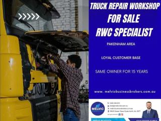 Truck Repair workshop for sale in Pakenham Area Profitable