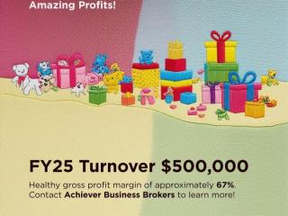 Exclusive Toys & Gift Boutique Retail Store For Sale – Profitable & Growing
