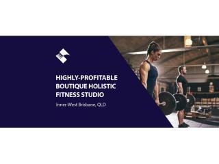 HIGHLY PROFITABLE BOUTIQUE HOLISTIC FITNESS STUDIO FOR SALE (INNER-WEST BRISBANE) BFB3315