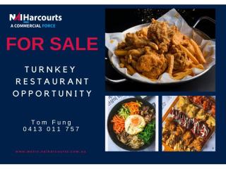 Turnkey Restaurant for Sale