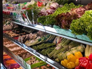 Fresh Fruit, Veg, Ready to Eat meals