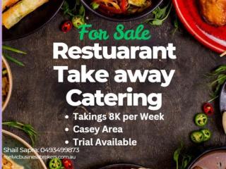 Takeaway Catering Fast-food Cheap Rent Casey Area 8K PW Sale