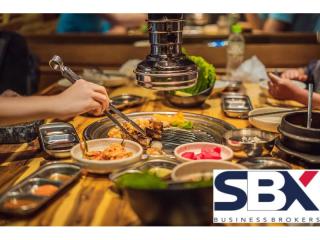 Restaurant - Korean Cuisine   - Halal Korean Charcoal BBQ Buffet - Well known and popular - Nets $10,000 p.w.