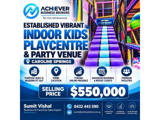 Established Vibrant Indoor Kids Playcenter & Party Venue - Caroline Springs