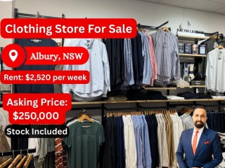 Clothing Store for Sale – Albury, NSW