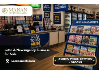 Lotto & Newsagency Business for Sale in Mildura