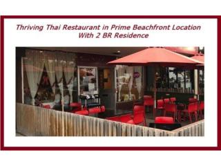 Thriving Restaurant - Beachfront with 2 BR Residence - Heavily Reduced