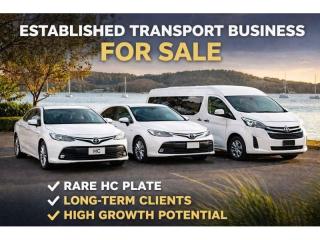 Established Hire Car Business Contracts, HC Plate & Strong Local Reputation