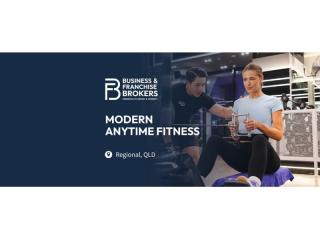 MODERN ANYTIME FITNESS 24/7 CENTRE IN REGIONAL QUEENSLAND BFB4356
