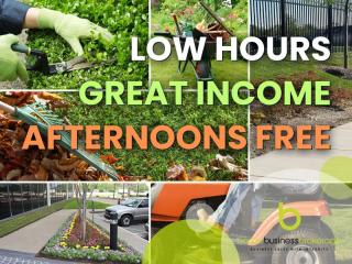 Low Hours - Great Income - Afternoons Free