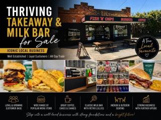 Iconic Milk Bar & Takeaway | Burgers, Fish & Chips | Local Favourite