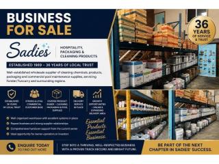 Established Cleaning Supplies & Chemicals with Strong Growth & Loyal Clientele