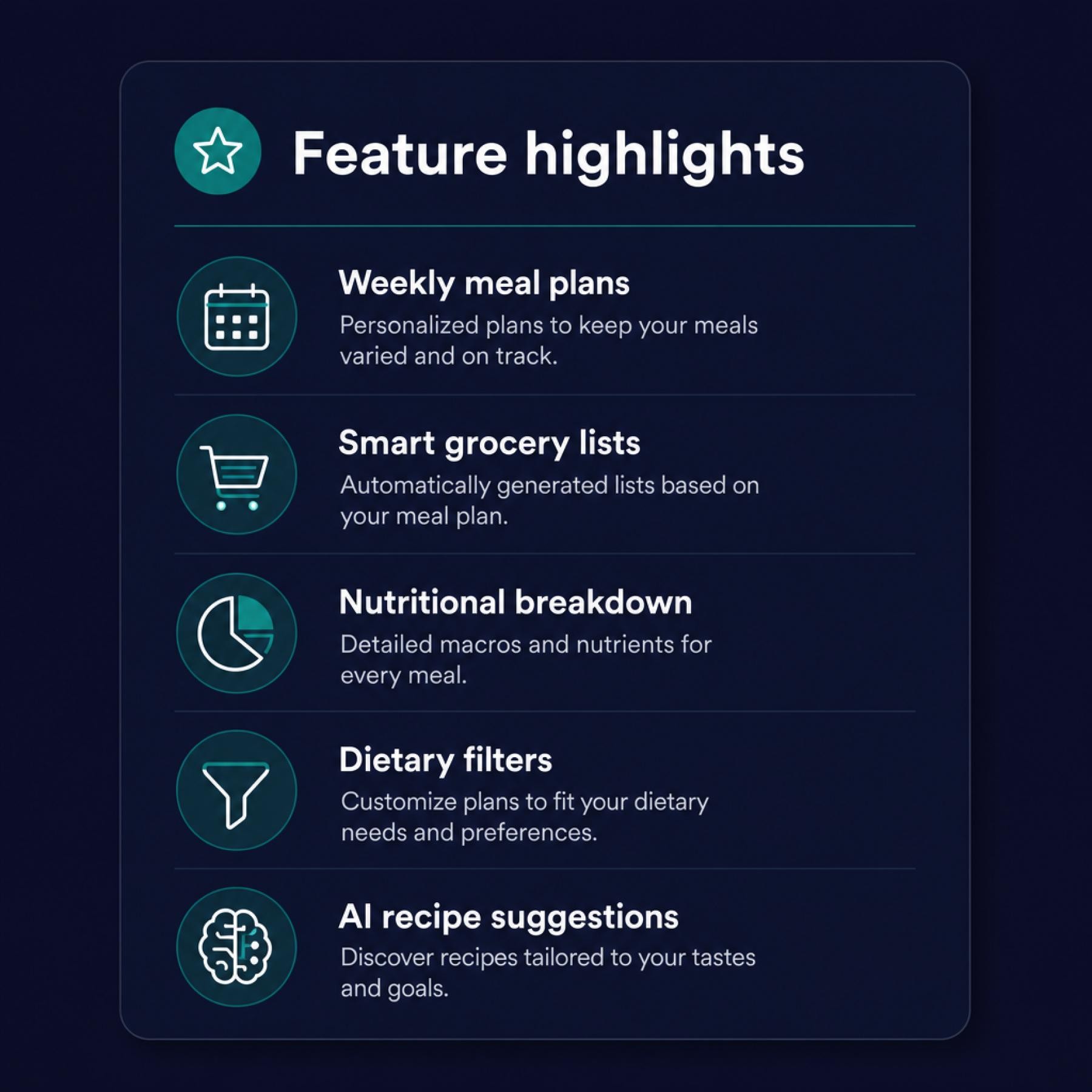Personalised Meal Planning Platform 682732 3