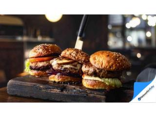 Busy Western Sydney Burger Shop High Takings Top Centre Position