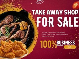 Takeaway Catering Cafe Cheap Rent Taking 14K PW Huge Profit