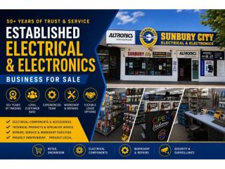Established Electronics Retail Business | 50+ Years of Trading