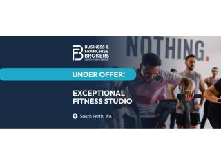 EXCEPTIONAL FITSTOP STUDIO FOR SALE (SOUTH PERTH, WA) BFB4349