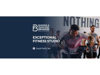 EXCEPTIONAL FITSTOP STUDIO FOR SALE (SOUTH PERTH, WA) BFB4349