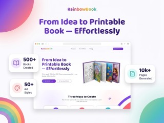Unique Online Kids Book Creation App Opportunity