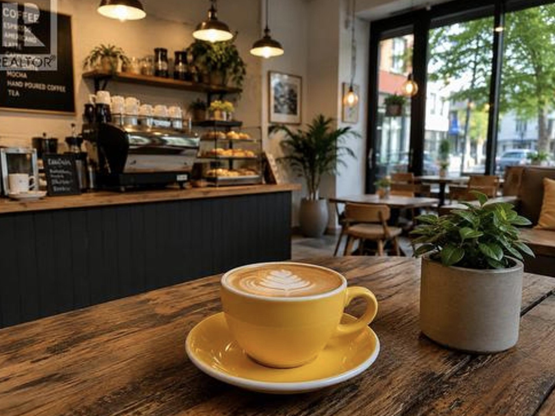 Modern Café In A 685208 1