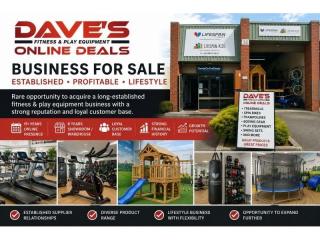 Established Fitness & Play Equipment Business | ~$780K + Annual Sales