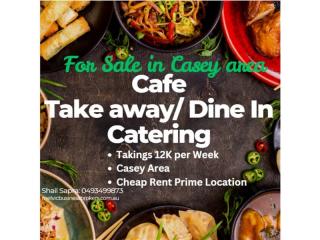 Cafe for Sale in Casey Area Takings 12K PW
