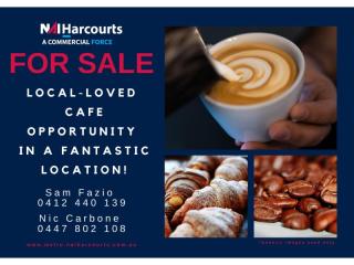 Cafe Opportunity in a Fantastic Location