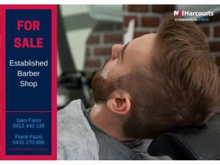 Established Barber Shop | Prime Western Suburb Location