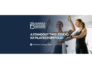 A STANDOUT TWO-STUDIO KX PILATES PORTFOLIO (NORTHERN SYDNEY, NSW) BFB4399 & BFB4724