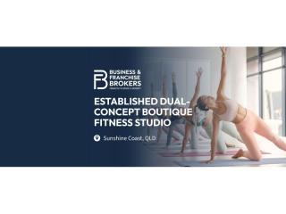 ESTABLISHED DUAL-CONCEPT BOUTIQUE FITNESS STUDIO (SUNSHINE COAST, QLD) BFB4760